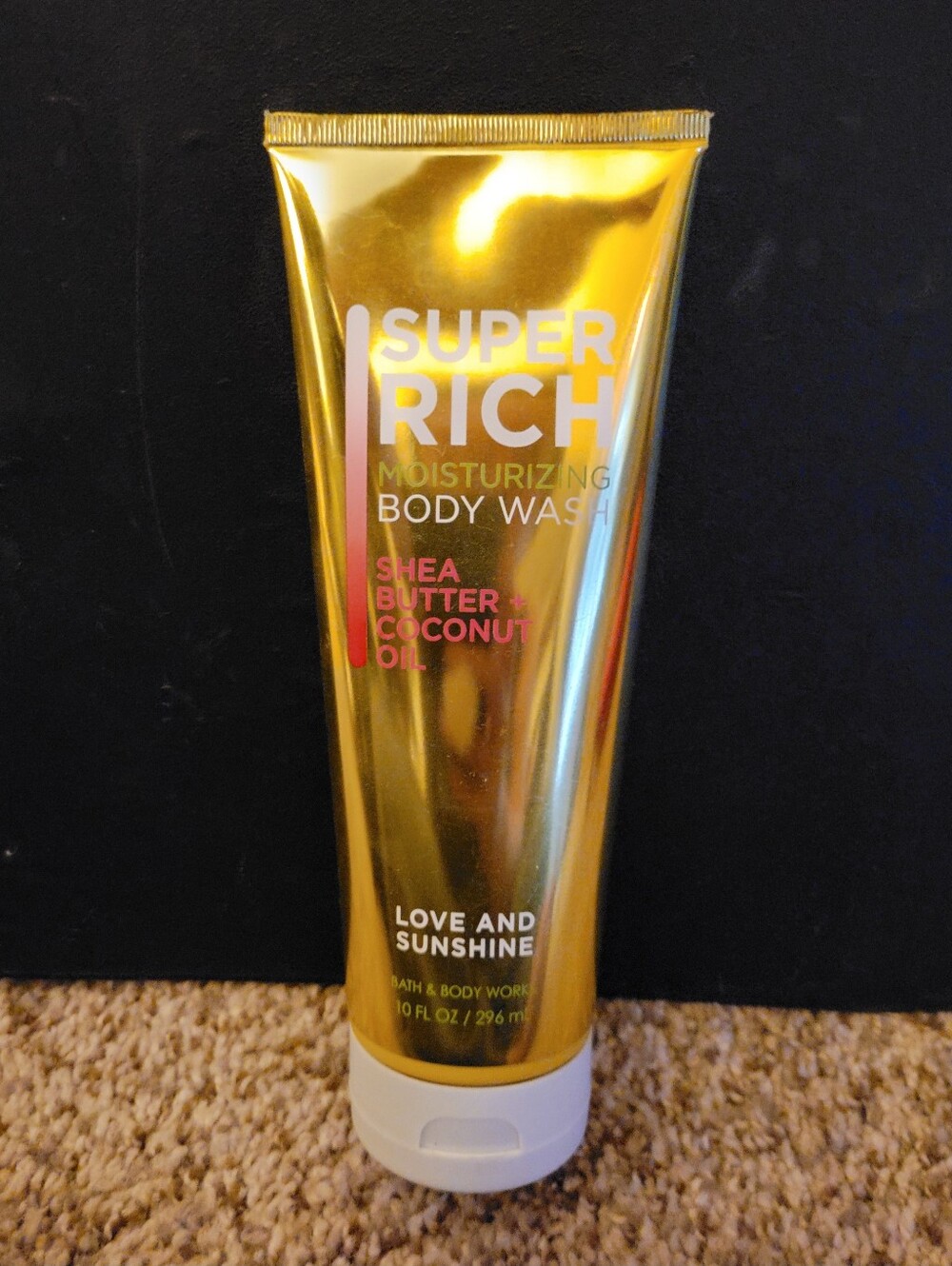 Bath & Body Works Super Rich Moisturizing Body Wash - Love And Sunshine (Gold)
